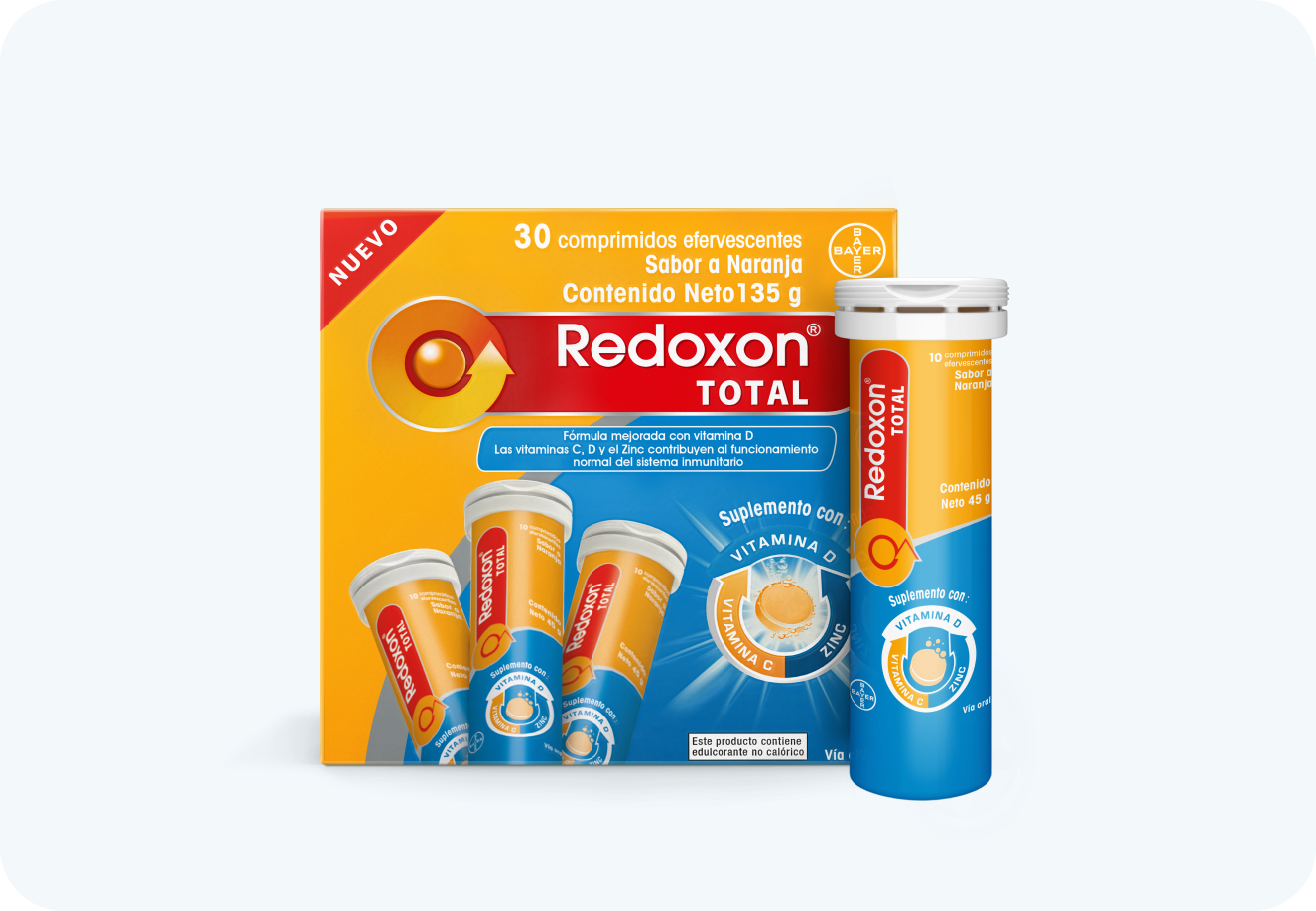 Redoxon® Total Efervescentes